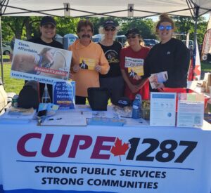 CUPE 1287 fights privatization at Ribstock